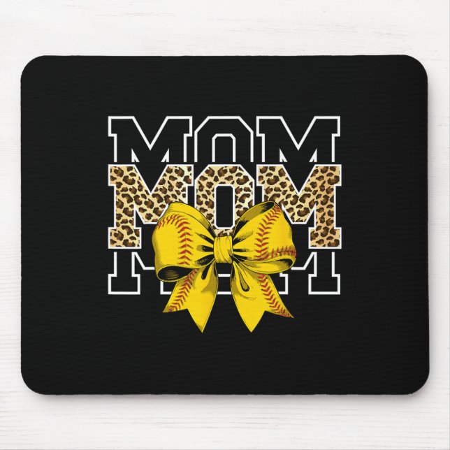 Softll Bow Women For Softll Leopard Mom Mothers Da Musmatta (Framsidan)
