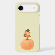 Softly Spooky Capybara Pumpkin Phone Case