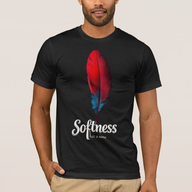 Softnes has a name  t shirt (Framsida)
