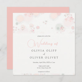 Softness Tea Ro Bröllop Inbjudningar