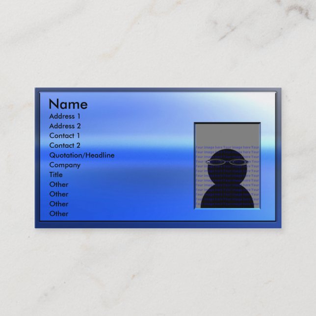 Softproductcards Visitkort (Framsida)