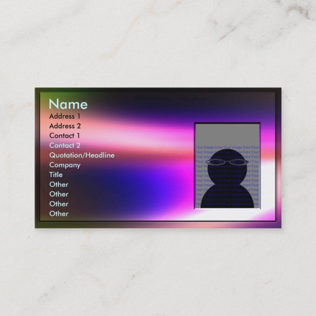 Softproductcards Visitkort (Framsida)