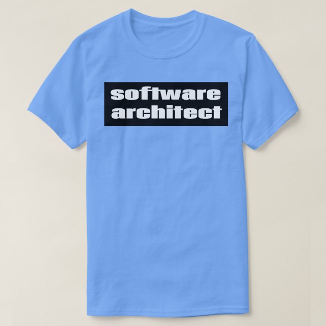Software Arkitekt 1 T Shirt (Design framsida)
