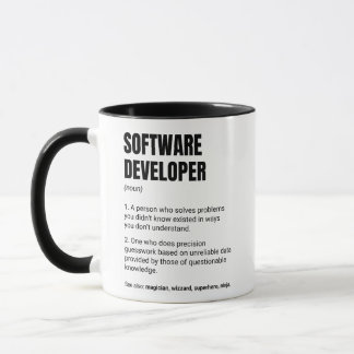 Software Developer Definition Funny Ingenjör Mugg