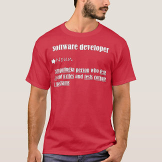 SOFTWARE DEVELOPER DEFINITION GIFTCODERCOMPTURBEST T SHIRT