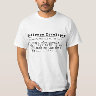 Software Developer - "I Talar Fluent Binary" T Shirt