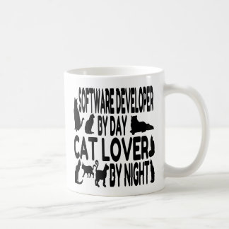 Software Developer Kärlek Cats Kaffemugg