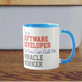 Software Developer Miracle Worker Mugg