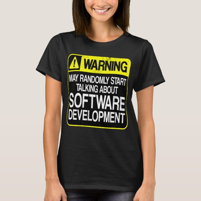 Software Development Computer Coding Programmer Co T Shirt (Framsida)