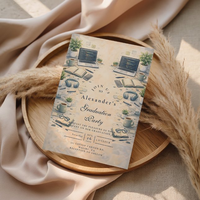 Software Engineer Graduation Inbjudningar (Skapare uppladdad)