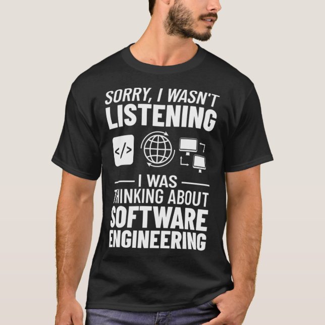 Software Engineering Manager - nybörjare Ingenjör T Shirt (Framsida)