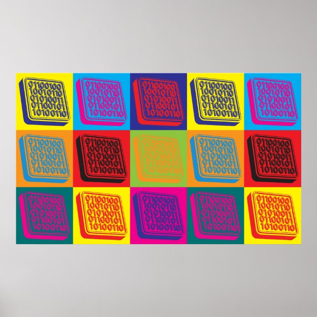 Software Engineering Pop Art Poster (Framsidan)