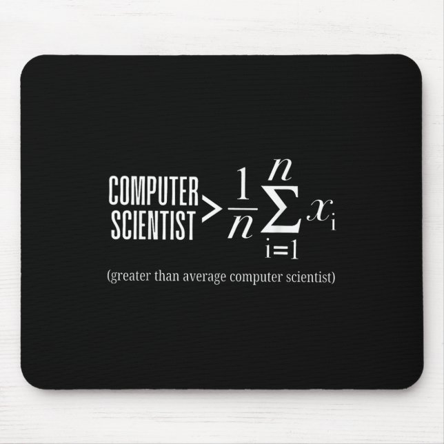 Software för Computer Scientist Math Programmer Co Musmatta (Framsidan)