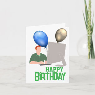 Software ingenjör Béthday Kort