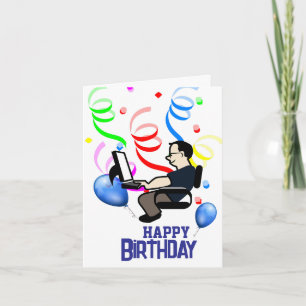 Software ingenjör Béthday Kort