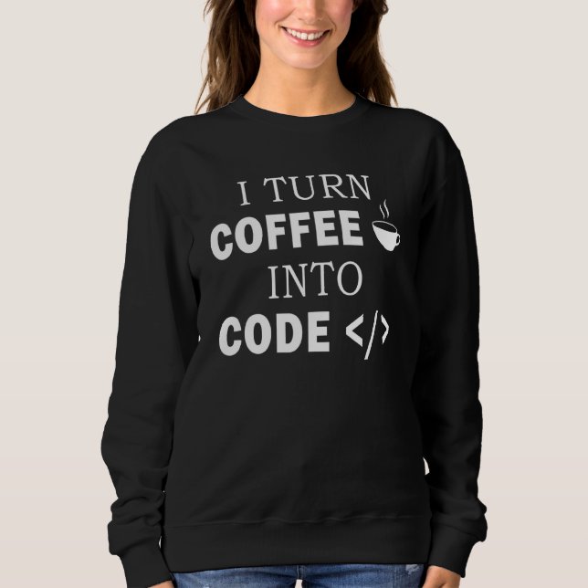 Software Ingenjör Coffee Computer Programmer Codin T Shirt (Framsida)