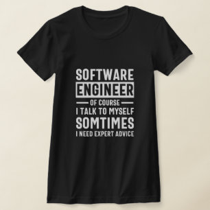 Software Ingenjör Gift för den finstilta programpl T Shirt