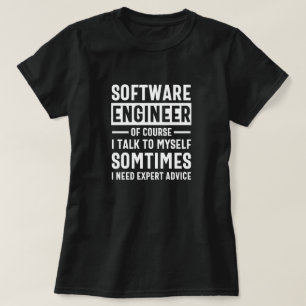 Software Ingenjör Gift för den finstilta programpl T Shirt