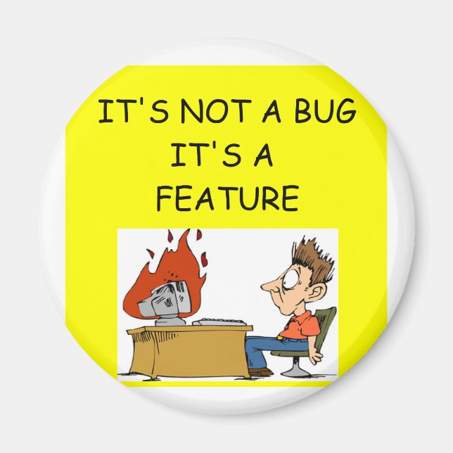 SOFTWARE ingenjör Magnet (Framsidan)