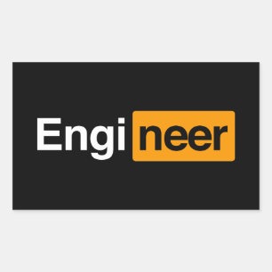Software Ingenjör Rektangulärt Klistermärke