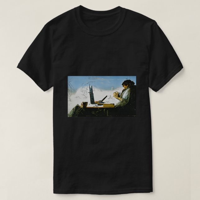 Software Ingenjör-skrivkod - ALLMÄN ART T Shirt (Design framsida)