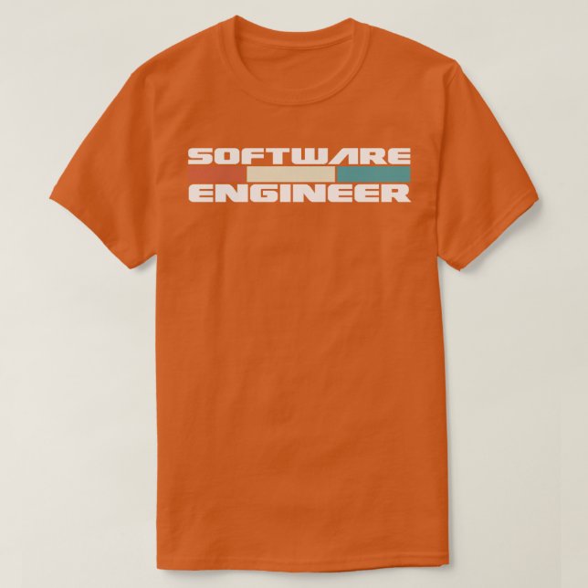 Software Ingenjör T Shirt (Design framsida)