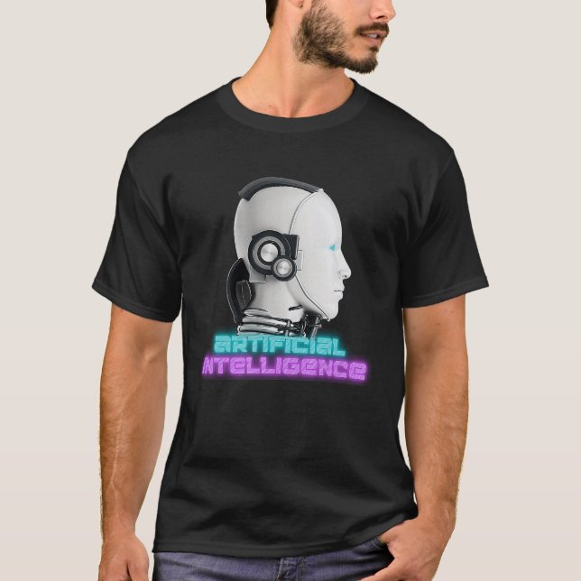 Software Ingenjör UXUI Robot Artificial Intelligen T Shirt (Framsida)