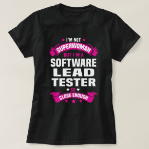 Software Lead Tester T Shirt
