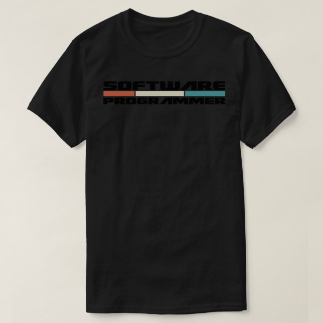 Software Programmer 1 T Shirt (Design framsida)