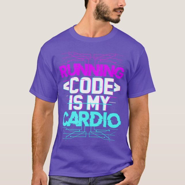 Software Runcode Gift för utvecklare T Shirt (Framsida)
