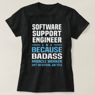 Software Support Ingenjör T Shirt