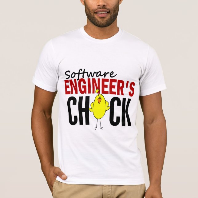 Softwareingenjör chick tröja (Framsida)
