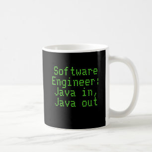Softwareingenjör: Java i Java ut Kaffemugg