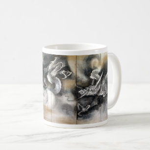 Soga Nichokuan Dragon och Tiger Kaffemugg