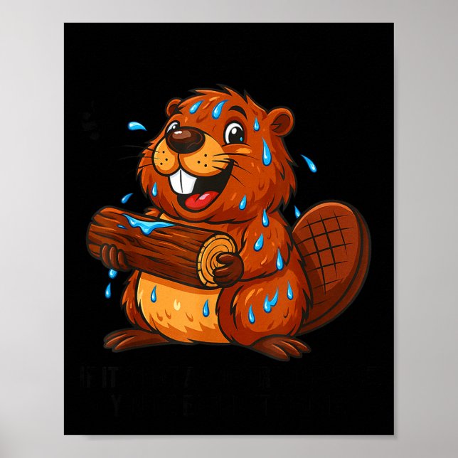 Soggy Beaver Bbq If It's Not All Over Your Face Yo Poster (Framsidan)