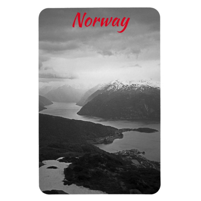 Sognefjord, Norge Magnet (Vertikal)