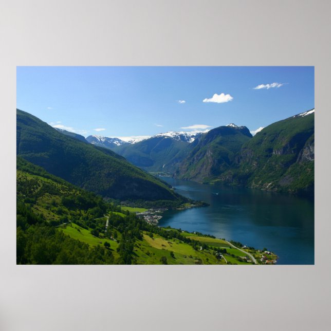 Sognefjord poster (Framsidan)