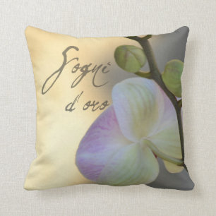 Sogni D'oro (sötsakdrömmar) Orchid Kudde