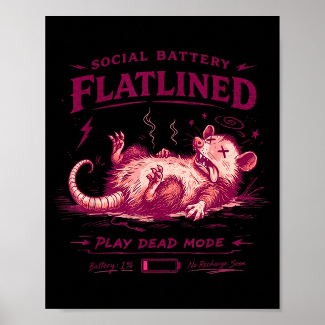 Sogovernment Agencyl Batteri Urladdad Spela Poster (Framsidan)