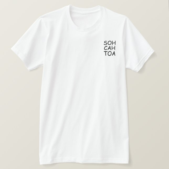 SOH CAH TOA T-Shirt (Design framsida)
