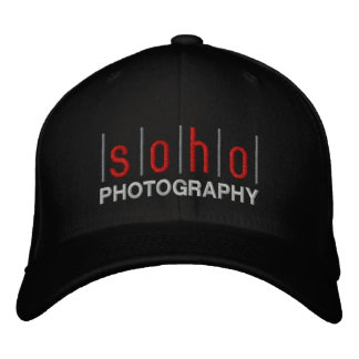 SOHO-fotografi Hat Broderad Keps