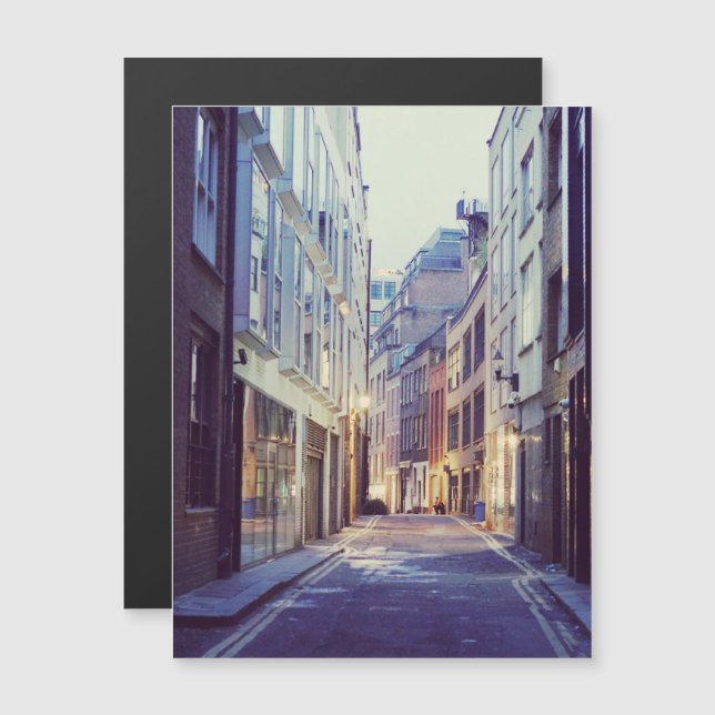 Soho London gatuscen (Fram/baksida)