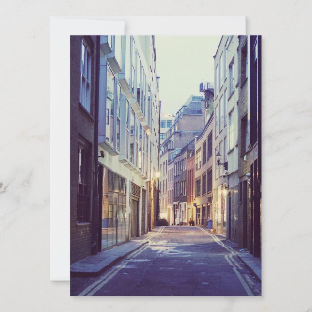 Soho London Street scen (Framsida)