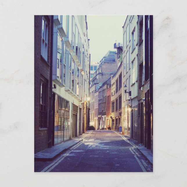 Soho London Street scen Vykort (Framsida)