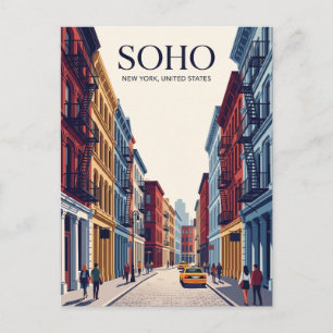 SoHo New York State Vykort
