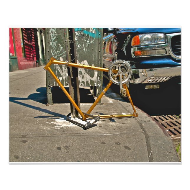 SOHO NYC Bicycle Fototryck (Framsidan)