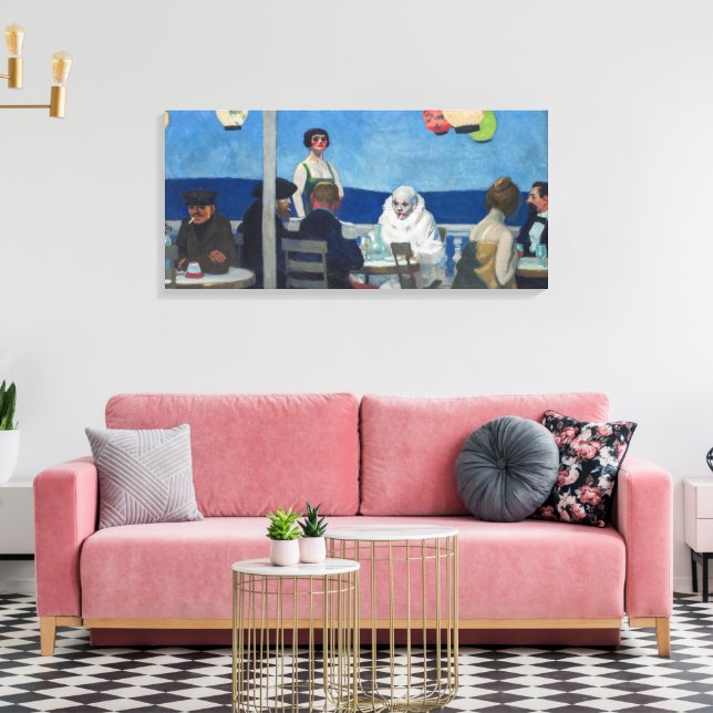 Soir Bleu | Edward Hopper | Canvastryck (Insitu (Vardagsrum))