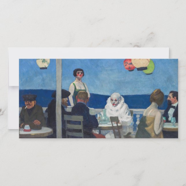 Soir Bleu | Edward Hopper | Kort (Framsida)