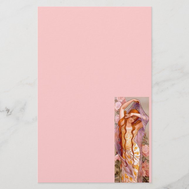 Soiree d'Ete Nouveau Brevpapper (Framsida)