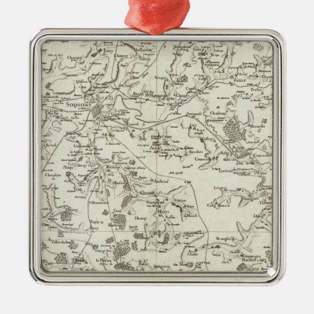 Soissar Julgransprydnad Metall (Framsidan)